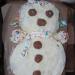 торт снеговик