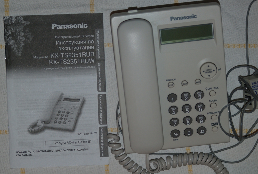 Схема panasonic kx ts2350rub