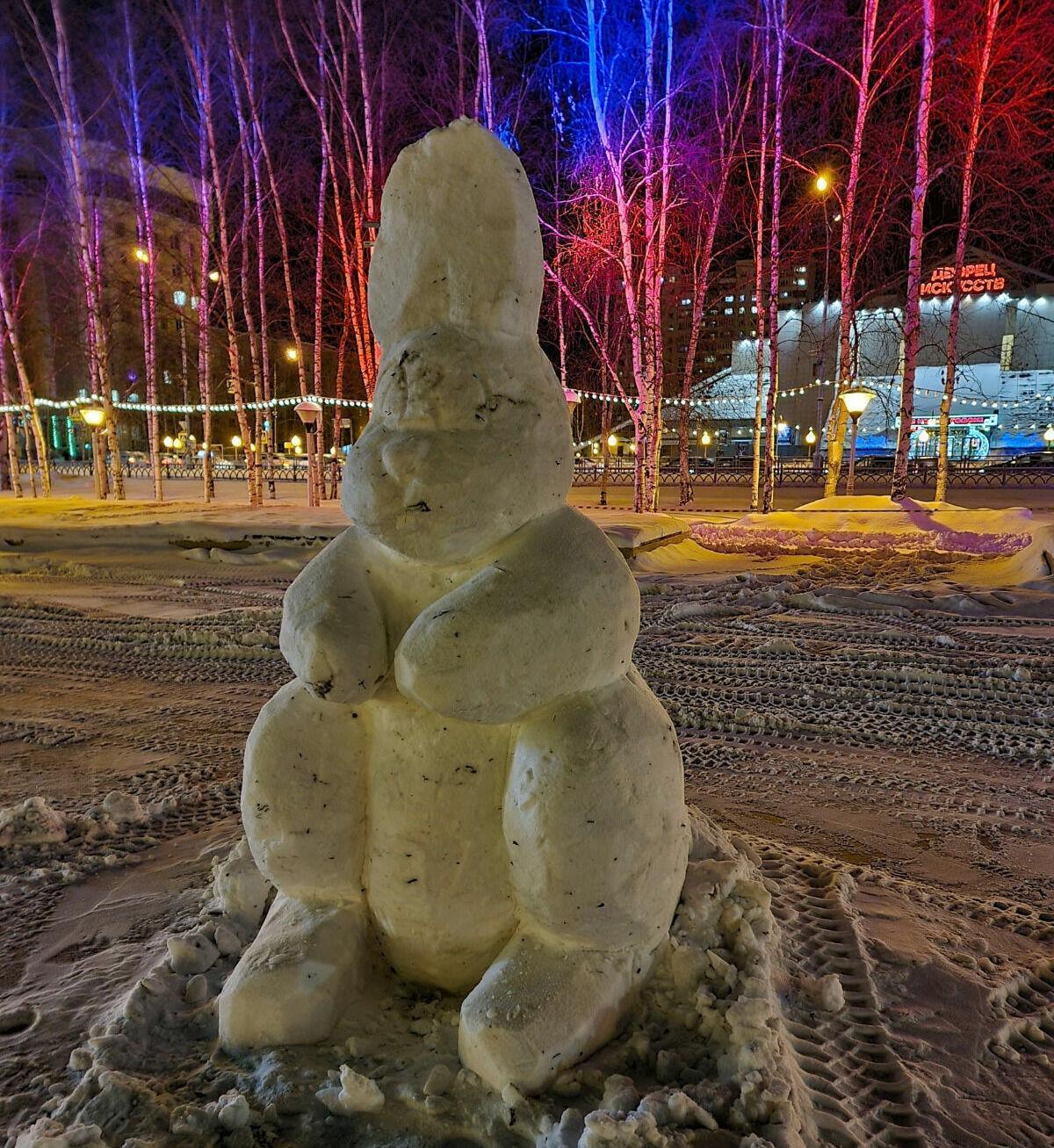 Якутский снежный городок