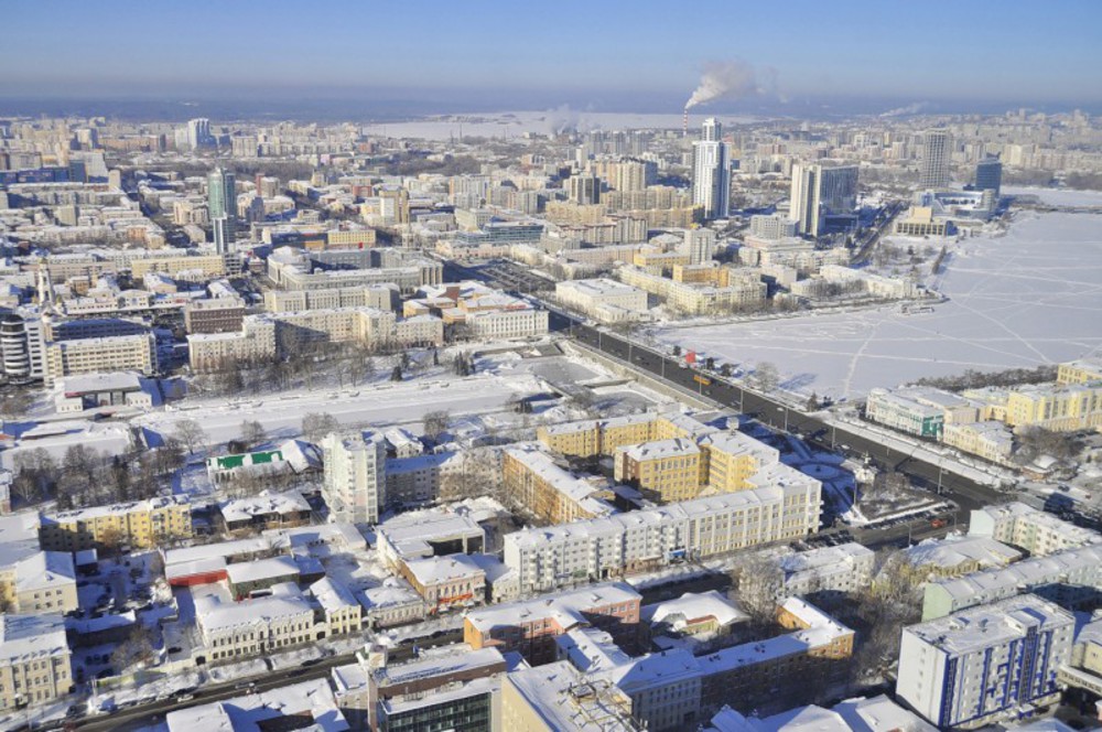 Екатеринбург Зимой Фото