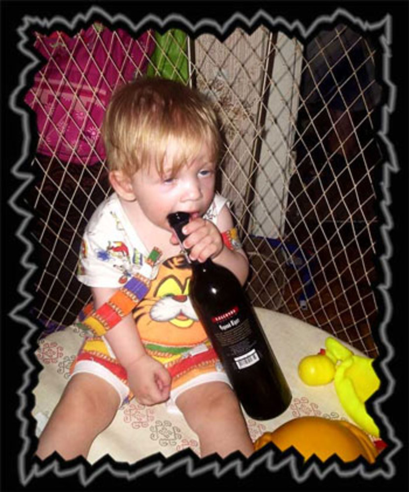 детское вино фото