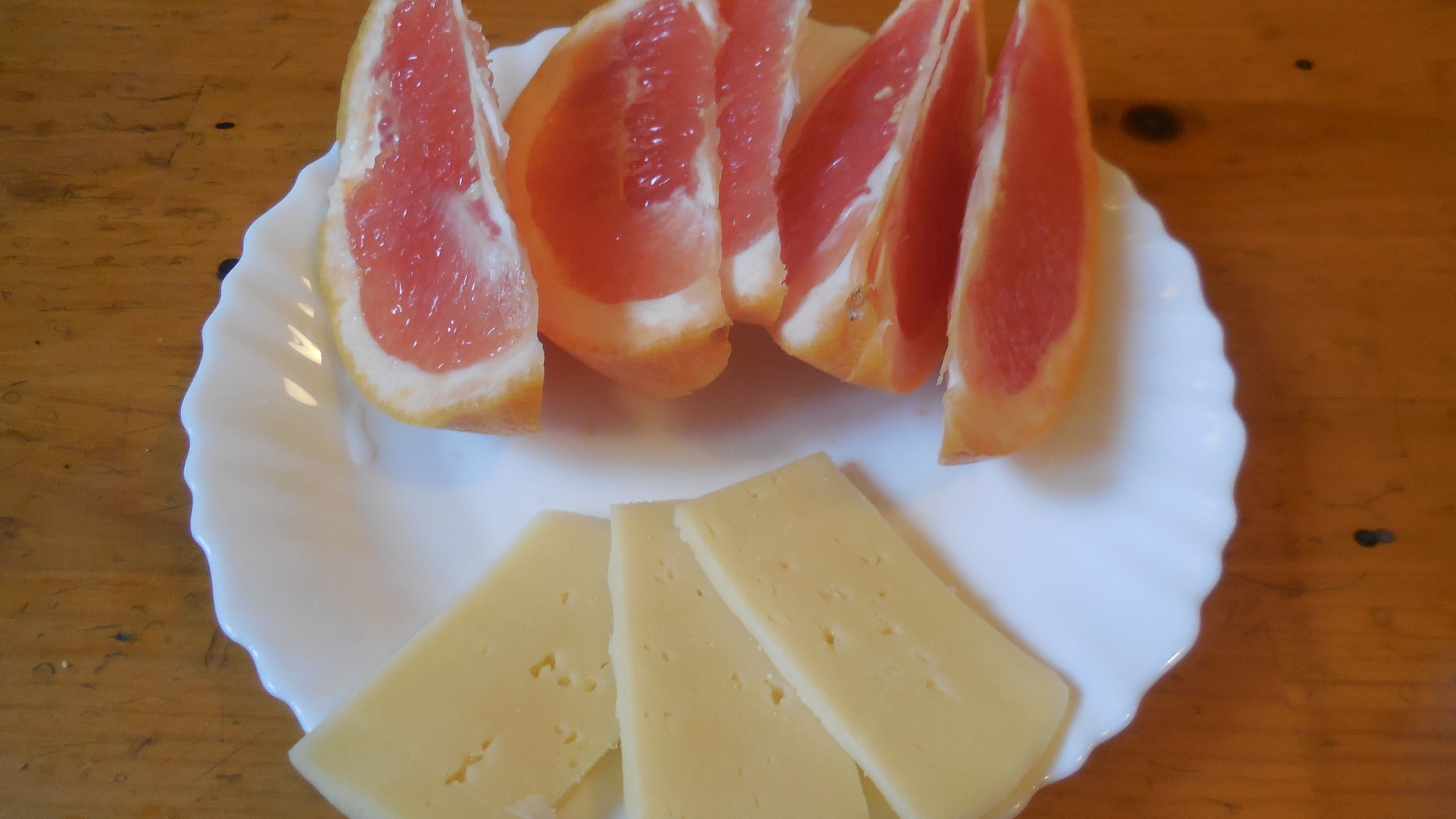 Как красиво нарезать грейпфрут на стол фото