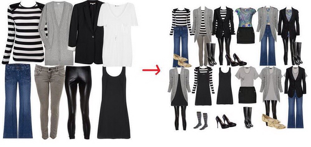 Внешний вид гардероба. Одежда для составления капсульного гардероба. Шанель коко базовый гардероб. Сколько одежды нужно человеку. Набор базовых вещей в гардеробе.