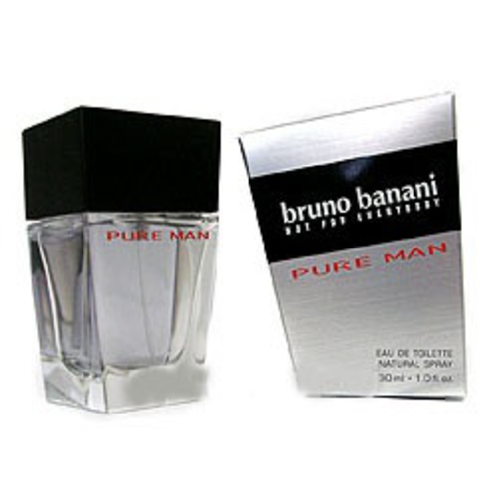 Купить мужской парфюм в летуаль. Bruno Banani Pure man. Bruno Banani Pure man 30мл т/в (муж).