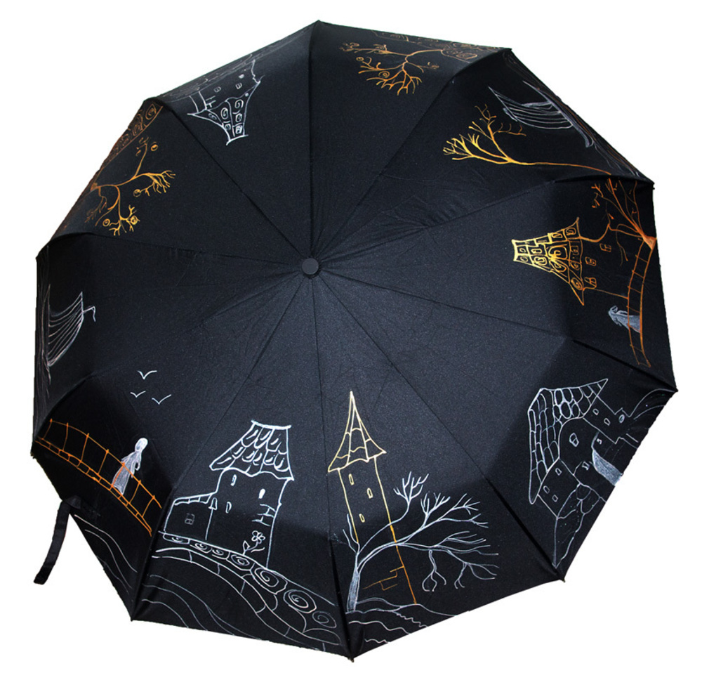 Сказка зонтики. Зонт расписной. Сказочный зонт. Разрисованные зонты. Сказка про зонт.