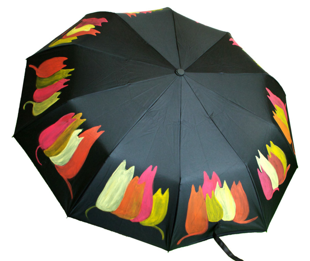 Русский зонтик на русском языке. Разноцветный зонт. Зонт расписной. Разрисованные зонты. Роспись зонта.