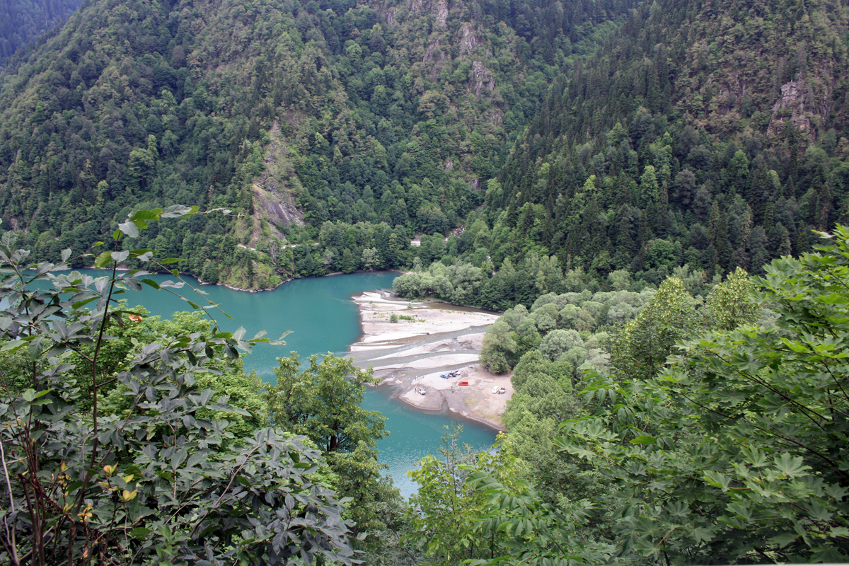 Абхазия в начале июня