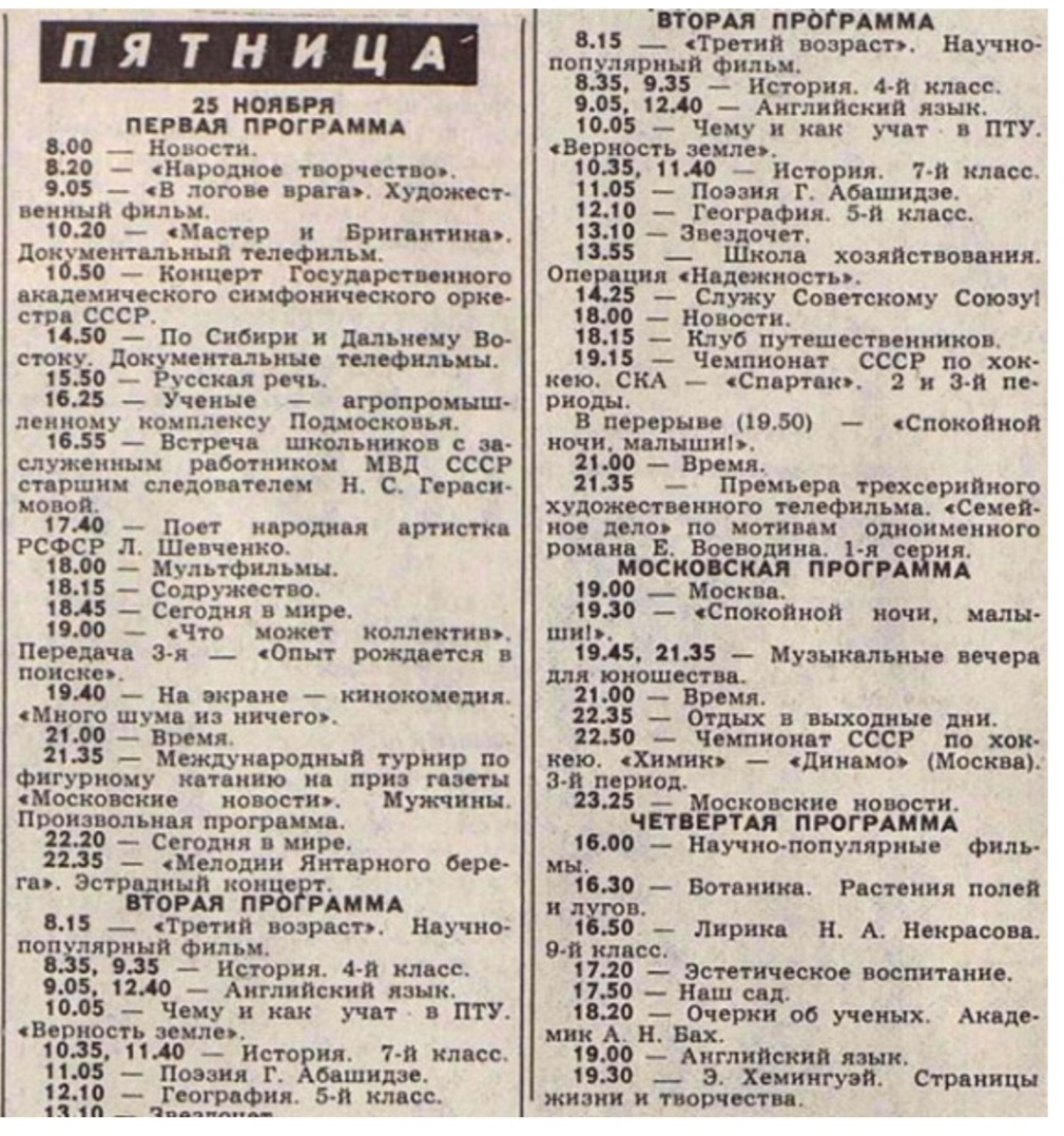 Программа 1983