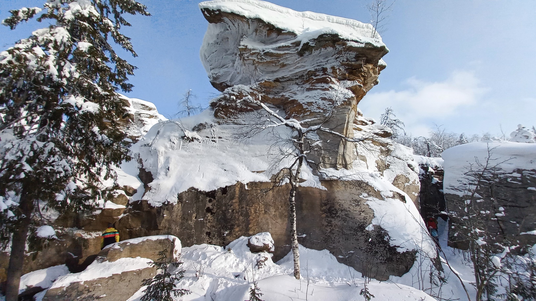 Каменный город зимой