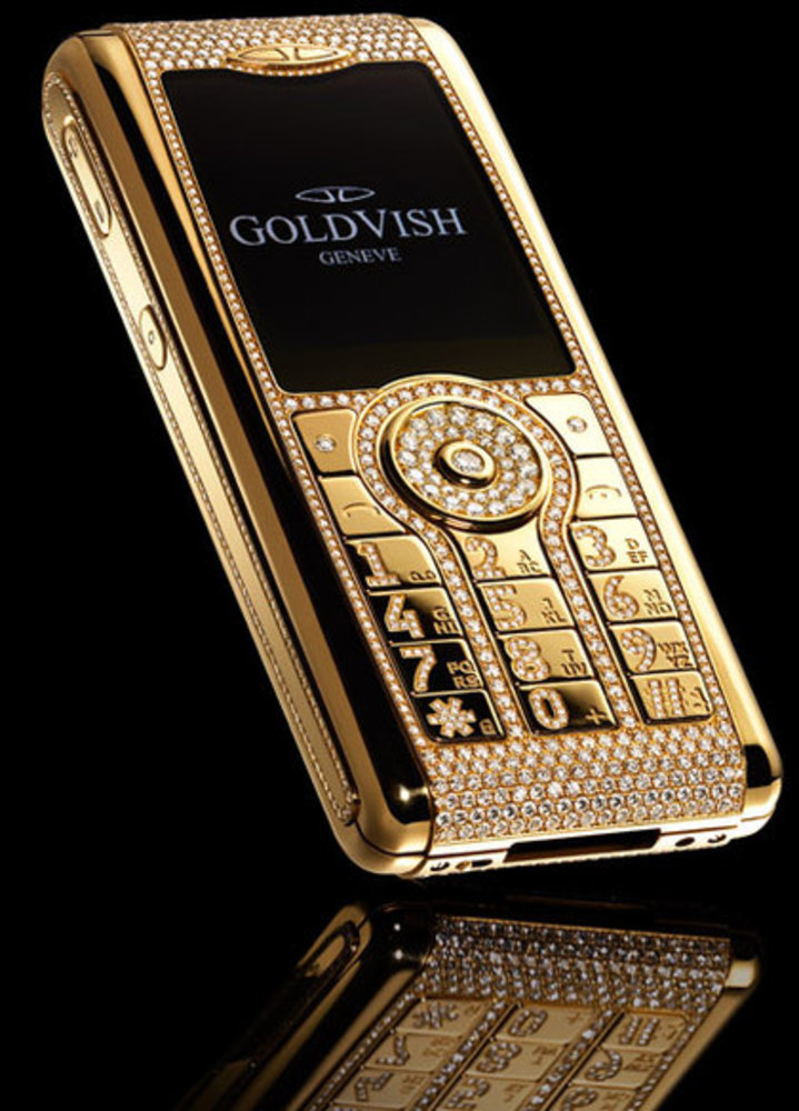 Фото дорогих телефонов. Vertu GOLDVISH. Верту за 1000000. GOLDVISH le million – $ 1,3 млн. Дорогие телефоны.