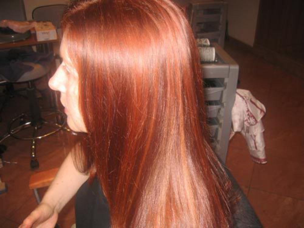 Если покрасить шоколадным цветом рыжие волосы что получится