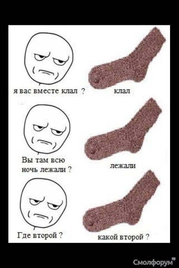 Картинки, картинка смешная про носки