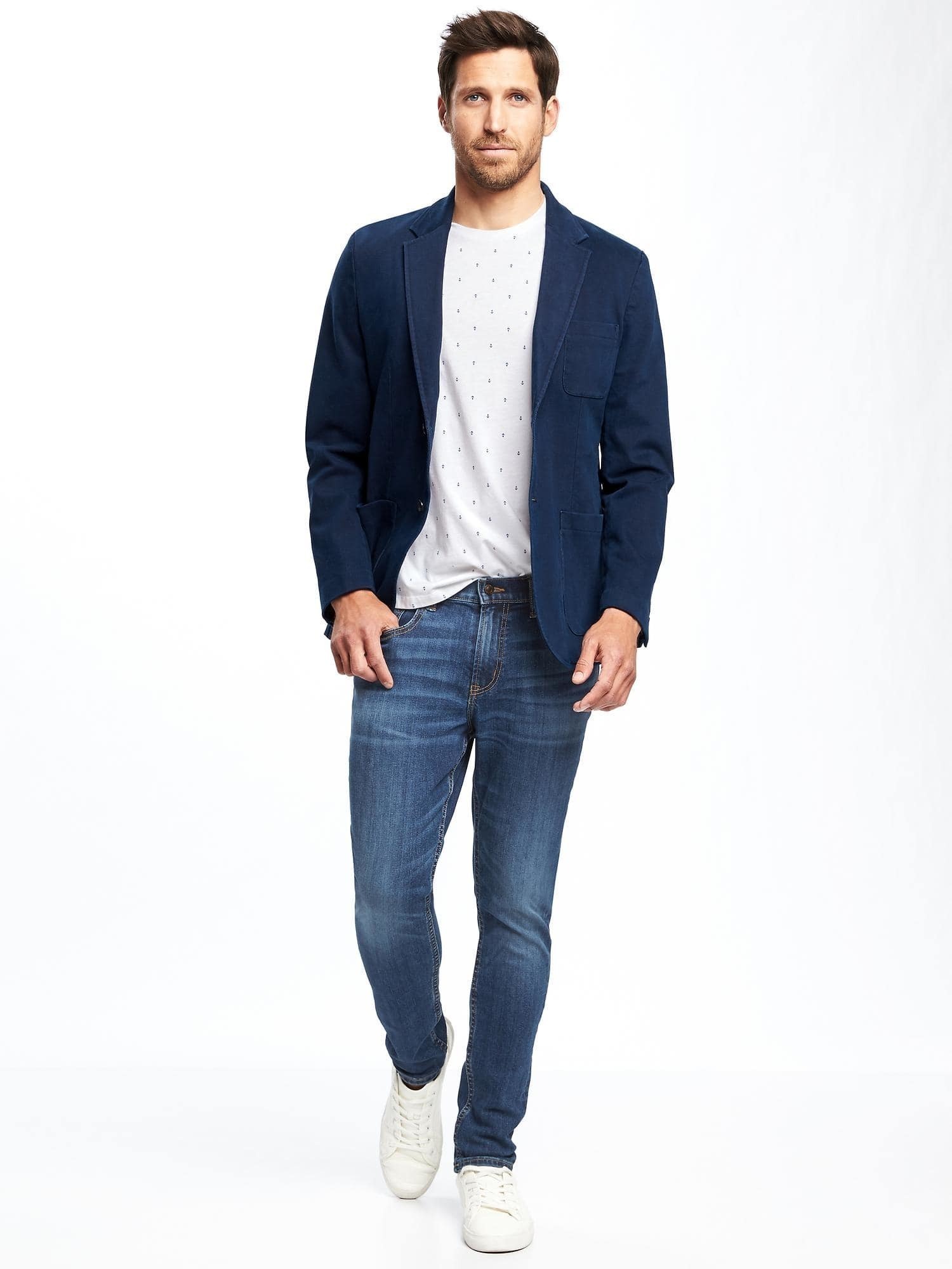 пиджак с джинсами мужские фото