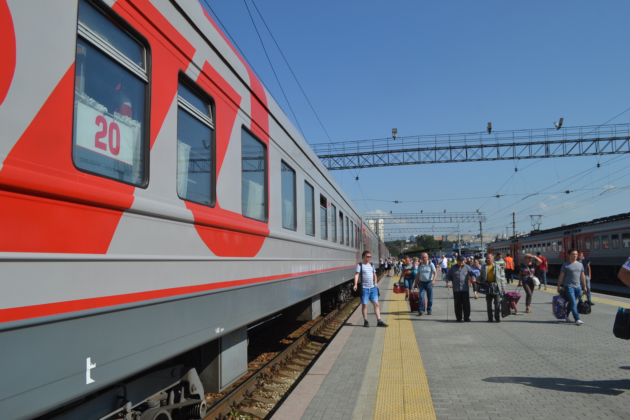 Поезд оренбург санкт петербург фото