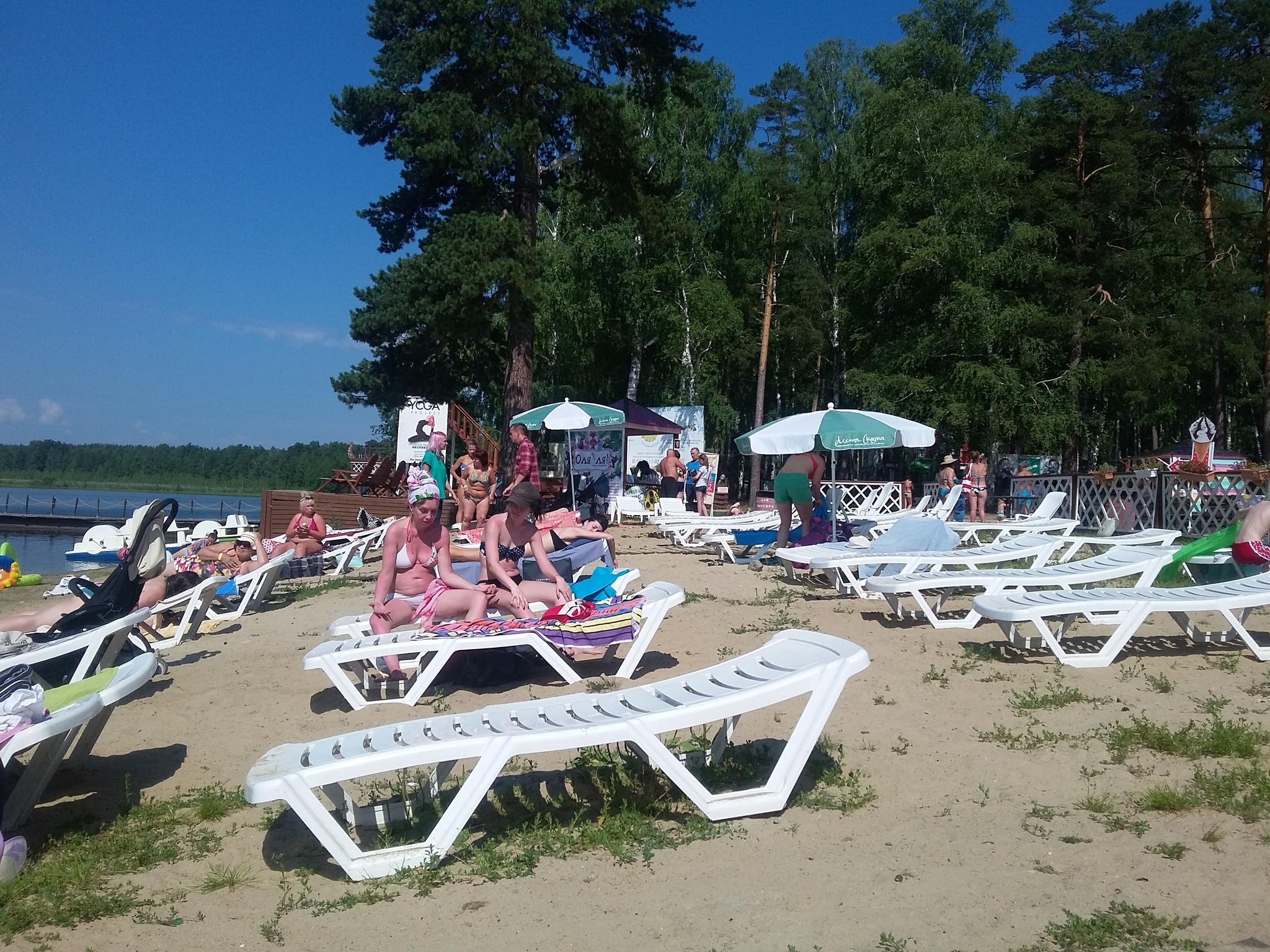 Пляж Лесная сказка Балтым