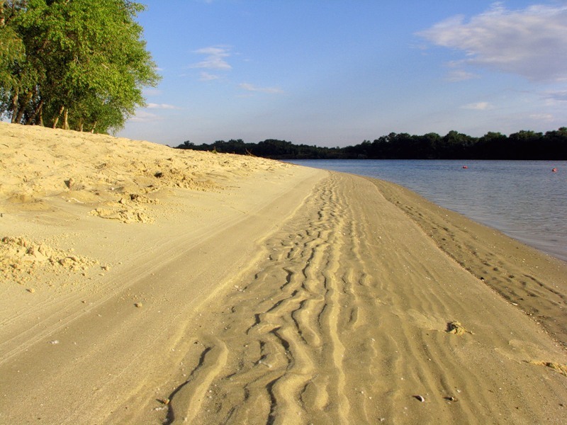 Река пляж фото