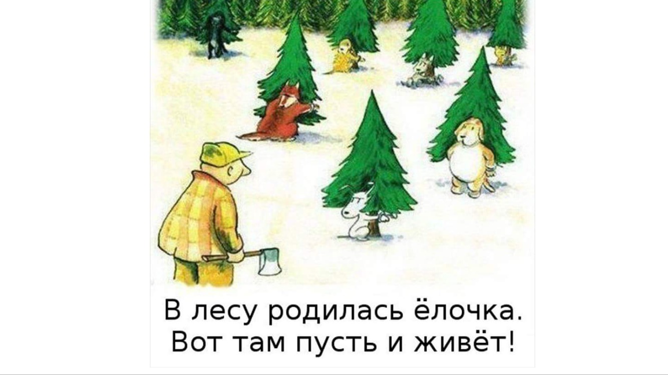 В лесу родилась елочка картинки